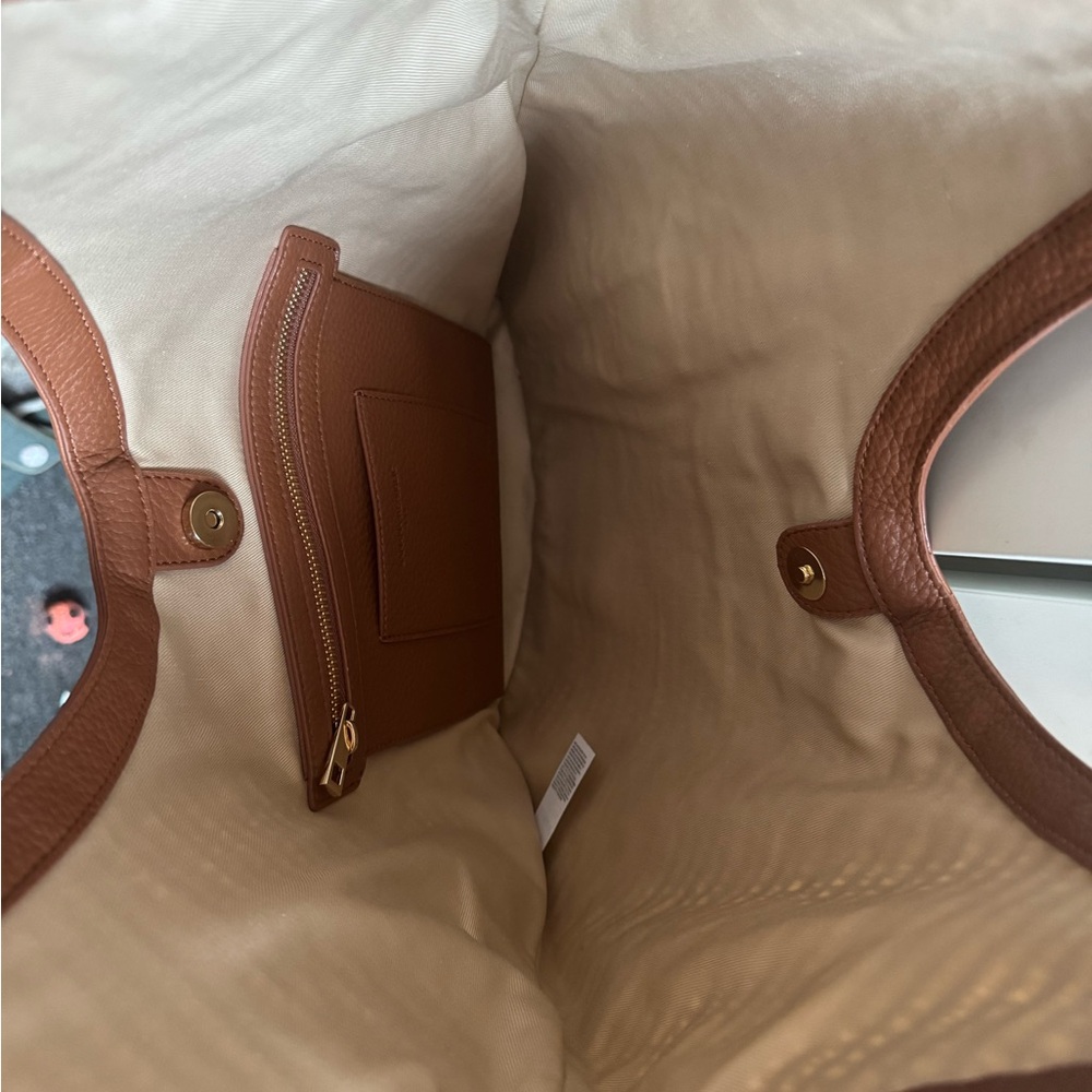 Banana Republic Straw Hobo Tote in Tobacco - Picture 7 of 10